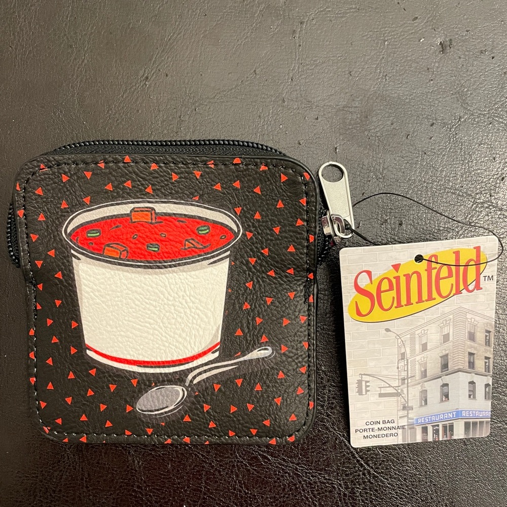 NWT Seinfeld Soup Nazi coin purse
